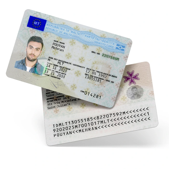 آیدی کارت مالتا