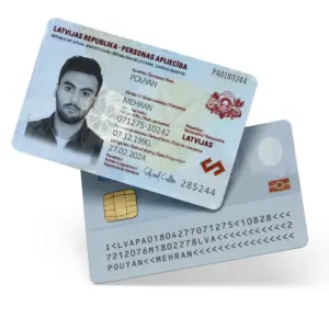 آیدی کارت لتویا