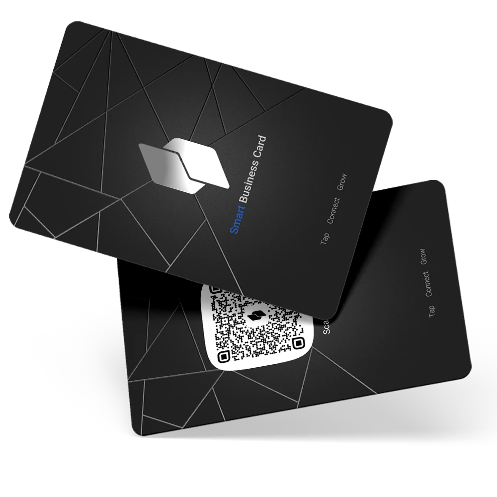 کارت-ویزیت-هوشمند کارت ویزیت هوشمند NFC با پروفایل کسبوکار آنلاین - تصویر 1